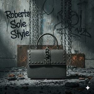 Badgley Mischka Grey Crossbody Handbag